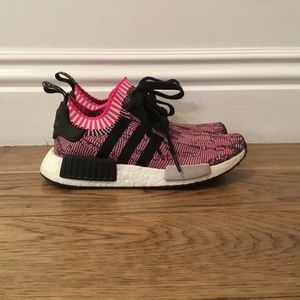 Adidas NMD R1 Primeknit Pink Rose Size 5